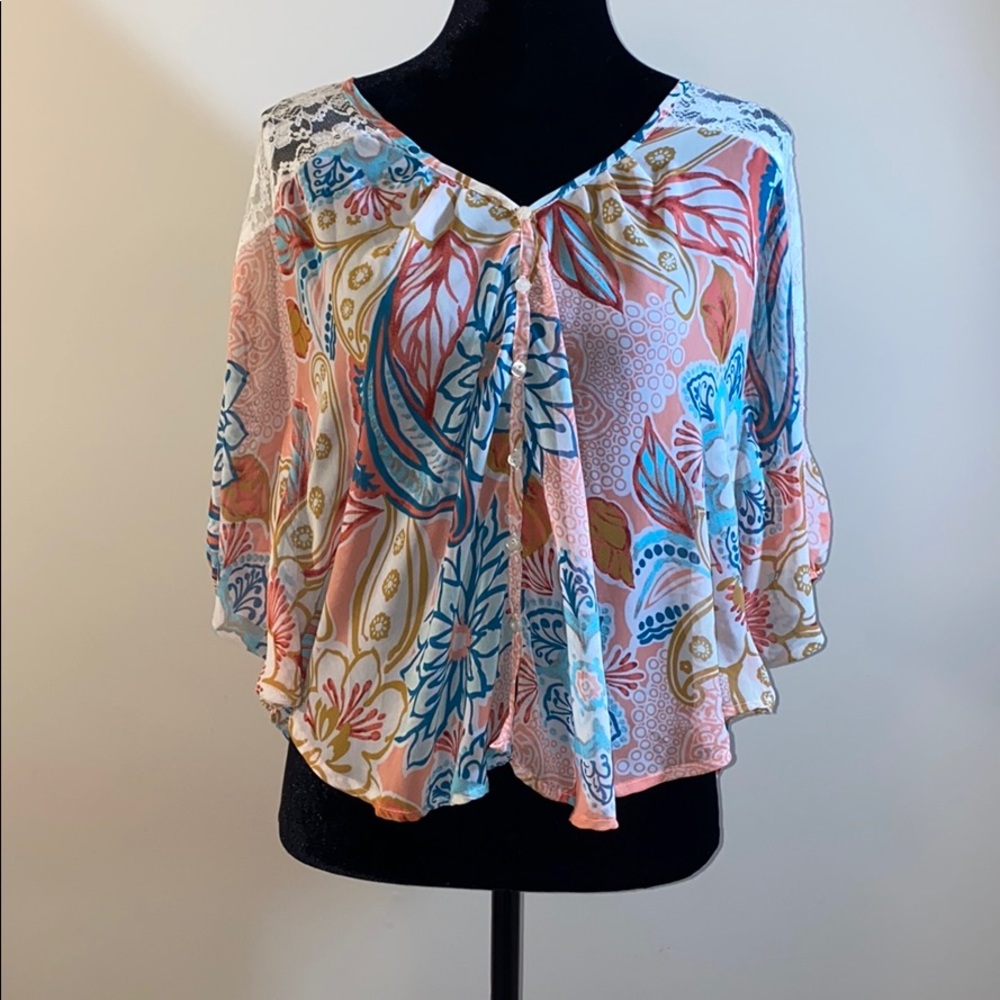 Floral blouse